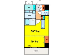 フォルテ福島の物件間取画像